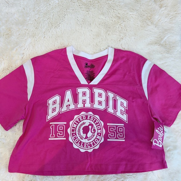 Barbie Tops - Barbie Fuchsia Limited Edition Cropped Top